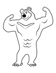 Black Bear Coloring Book Pages