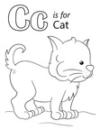 Cat Craft and Activities Coloring Book Pages