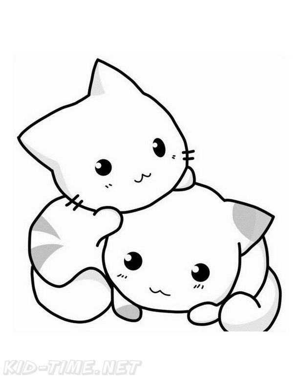 Cat coloring pages printable xl