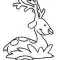 Deer Coloring Pages 067