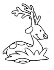 Deer Coloring Pages 067
