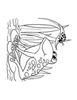 Frog Coloring Book Page