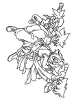 Beyblade Coloring Book Page