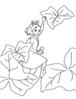 The Borrower Arrietty Coloring Book Page