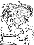 Dragon Coloring Book Page