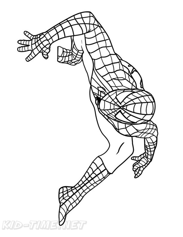 40 spiderman coloring pages xl