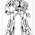 Transformers Coloring Book Page