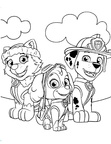 Everest Paw Patrol Coloring Book Page
