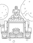 Rubble Paw Patrol Coloring Book Page