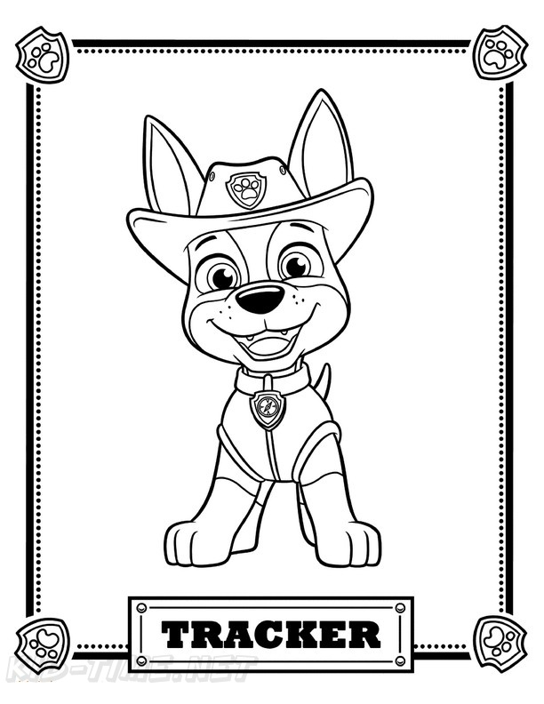 free printable paw patrol coloring pages