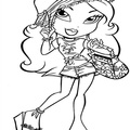 Bratz Coloring Book Page