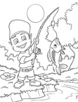 Adiboo and the Energy Thieves Coloring Book Page