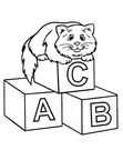 Cat Craft and Activities Coloring Book Pages