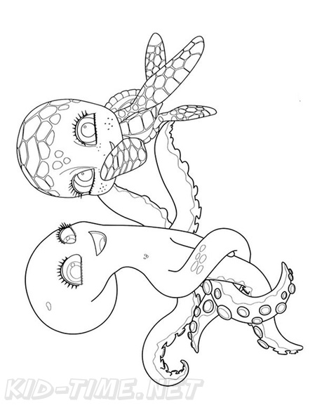 A Turtle's Tale Coloring Book Pages